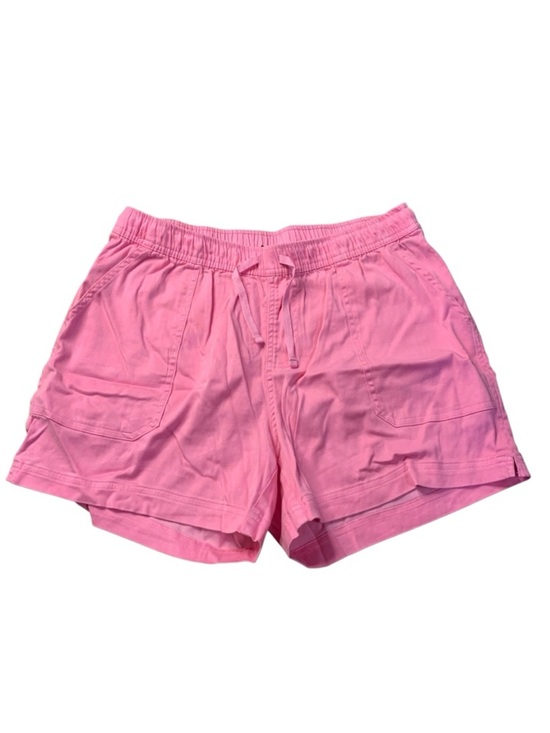 Buffalo David Bitton Pants - Buffalo David Bitton Pink Tencel Blend Pull-On Shorts - Size Medium